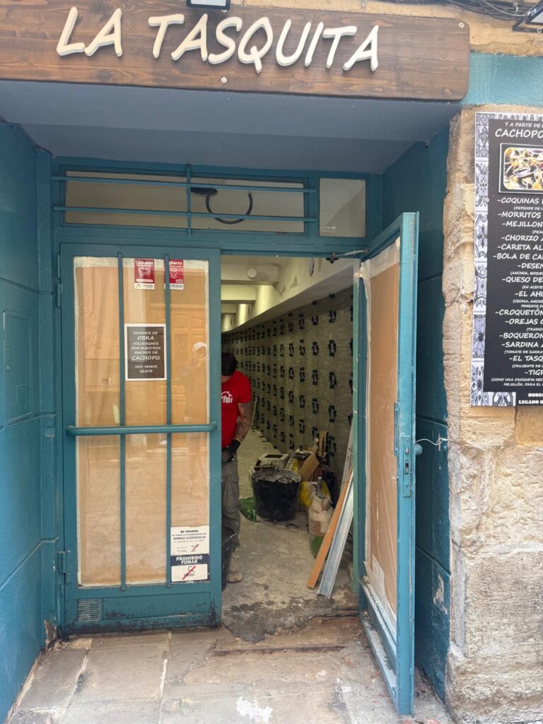 Reforma de bar en Logroño: El cambio de La Tasquita latasquitaproceso (3)